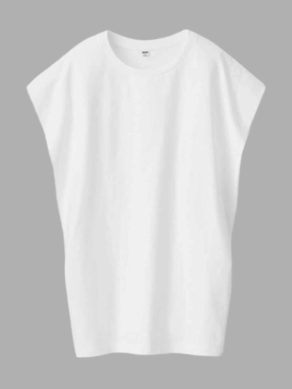 UNIQLO Slub Cotton Sleeveless Tunic Top T-Shirt Size Medium M